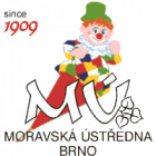 Logo - Moravská ústředna Brno, družstvo umělecké výroby